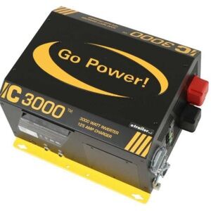 Go Power Industrial Pure
Sine Wave Inverter
Charger - 3,000 Watts -
100 Amps